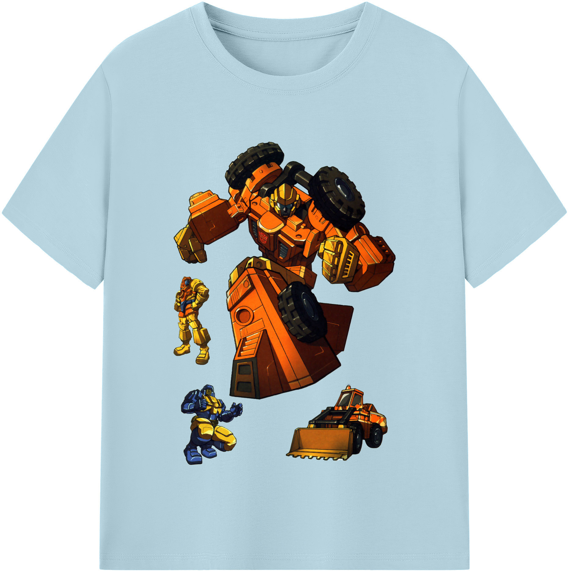 （画像用）  綿100％半袖Tシャツ（フロントプリント）